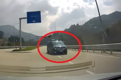 Bursa'da facia teğet geçti!