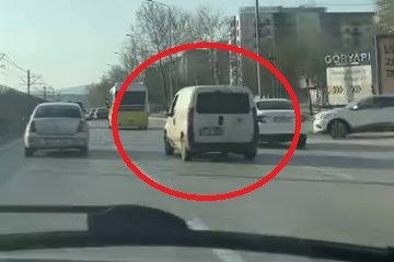 Bursa trafiğinde makas tehlikesi