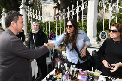 Osmangazi’de kadınların el emeği büyük beğeni topladı