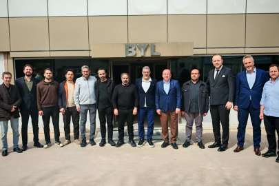 BTSO başkan adalı Özer Matlı, tekstil sektörü temsilcileriyle buluştu