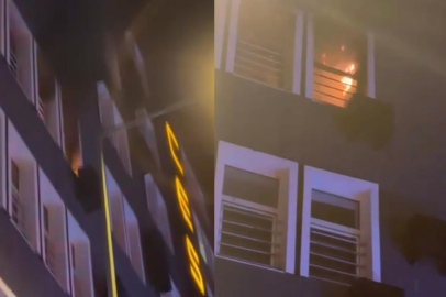 Bursa'da otelde yangın alarmı