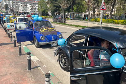 'Vosvoslar' otizm farkındalığı için yollarda