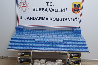 Bursa'da kaçak tütün operasyonu