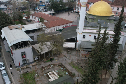 İhsaniye eski köy meydanı modern bir görünüme kavuşuyor