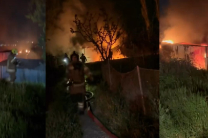 Bursa'da gece yarısı yangın paniği