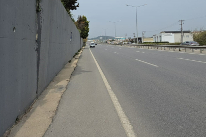 Bursa-Mudanya kara yolunda tehlike çanları