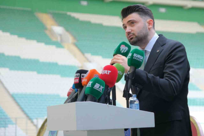 Bursaspor Başkanı Çelik: Kutlama yapmayacağız!