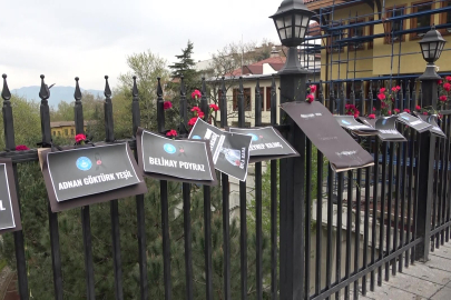 Bursa'da Setbaşı Köprüsü karanfillerle donatıldı