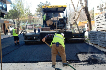 Mustafakemalpaşa'nın üstyapısı yenileniyor