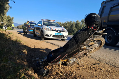 Bursa'da motosiklet kazası