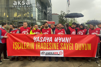 Bursa’da enerji işçilerinden Bursagaz’a çağrı: “Yasaya uyun, masaya oturun”