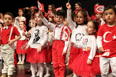 Nilüfer Belediyesi kreşlerinde 23 Nisan neşesi