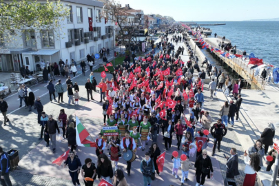 Mudanya'da 23 Nisan coşkusu sınırları aştı