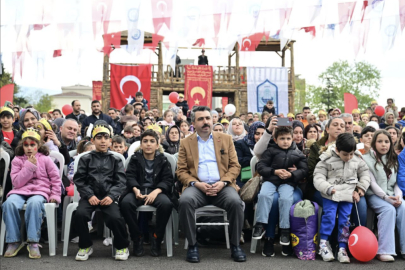 Yıldırım'da çocukların bayram şöleni
