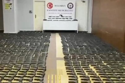 İstanbul’da toprak altında binlerce silah parçası ele geçirildi