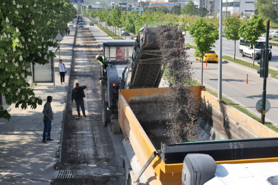 Bursa'da Terminal yolu yenileniyor