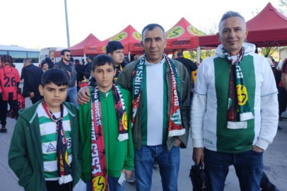 Bursasporlu taraftardan Eskişehirspor'a destek