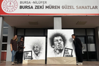  Bursa'da lise öğrencileri mezun olmadan eserlerini sergileyecek