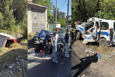 İzmir'de freni boşalan tır 10 araca çarptı: 1'i polis 3 kişi hayatını kaybetti