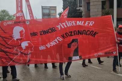Bursa'da 1 Mayıs yürüyüşü