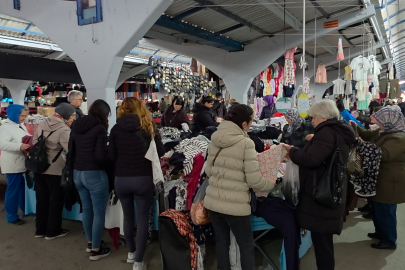 Edirne'de Balkan Pazarı yeniden açıldı
