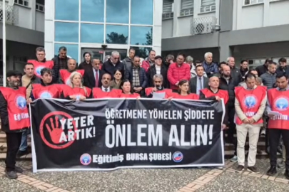 Bursa’da öğretmene evinde saldırıya Eğitim-İş’ten sert tepki