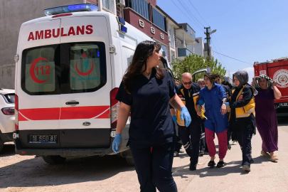 Patlayan saç kurutma makinesi evi yaktı: 2 kişi hastanelik oldu