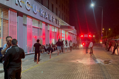 Bursa'da sporcu kamp merkezinde yangın 
