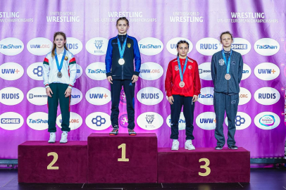 U17 Avrupa Güreş Şampiyonası’nda Şirin Askara bronz madalya kazandı