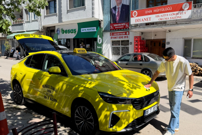 Bursa'da bir ilk, Togg T10F taksi oldu