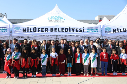Nilüfer, 19 Mayıs'ı Cumhuriyet Meydanı'nda karşıladı
