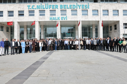 Nilüfer Belediyesi’nde geleneksel bayramlaşma