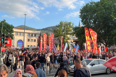 Bursa Emek ve Demokrasi Güçleri meydanda: Ne kayyum ne AKP!