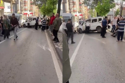 Bursa'da ortalık savaş alanına döndü; 6 araca çarptı, takla attı