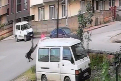 Bursa'da otomobille çarpışan motosikletli yaralandı