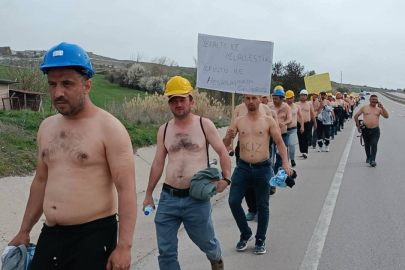 Madencilere verilen sözler tutulmadı: İşçilerden yeniden eylem kararı