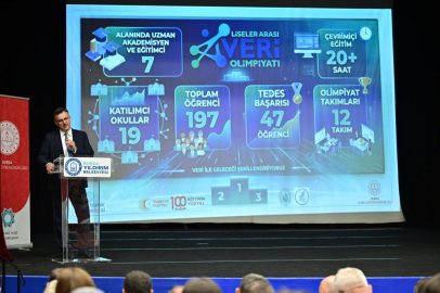 Liselerarası Veri Olimpiyatı'nın ödül töreni gerçekleştirildi