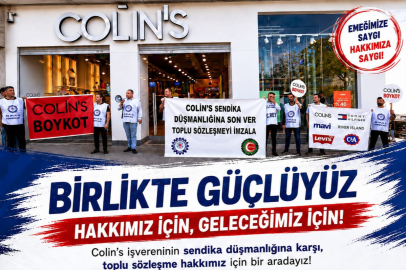 Collins’e sendikal haklar ve emek sömürüsü tepkisi