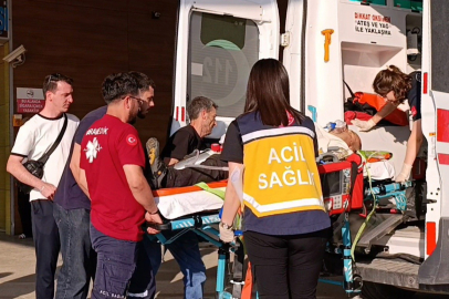 Bursa'da ağaçtan düşen adam ağır yaralandı