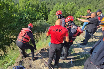 Filyos Çayı’nda akıntıya kapılan Erten’in cansız bedenine ulaşıldı