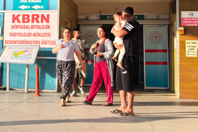 İnegöl'de mangal ateşine düşen çocuk yaralandı