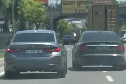 Trafikte tehlikeli seyreden sürücüye 22 bin lira ceza