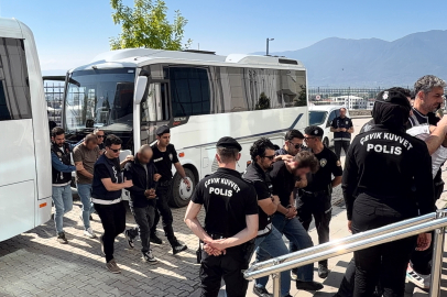 Bursa’da hava destekli uyuşturucu operasyonu: 17 tutuklama
