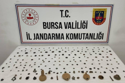 Bursa'da tarihi eser operasyonu! Roma ve Bizans dönemine ait...