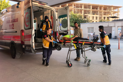 İnegöl'de fabrika inşaatında iş kazası: 1 yaralı