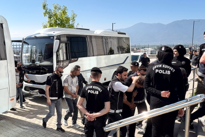 Bursa merkezli 4 ildeki uyuşturucu operasyonunda 40 tutuklama
