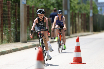 Sukaypark’ta sporun kalbi Duatlon müsabakalarıyla attı
