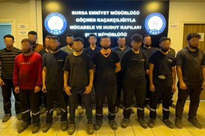 Bursa'da kaçak göçmen işçi operasyonu 