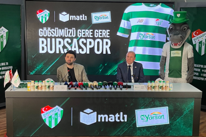Bursaspor, 70 milyonluk sponsorluğuna imza attı