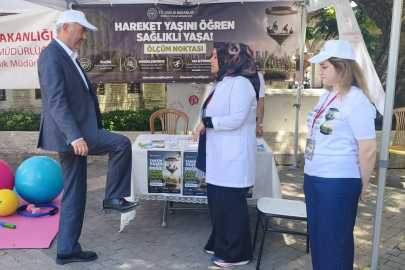 Bursa'da hareket yaşını öğren kampanyasına yoğun ilgi
